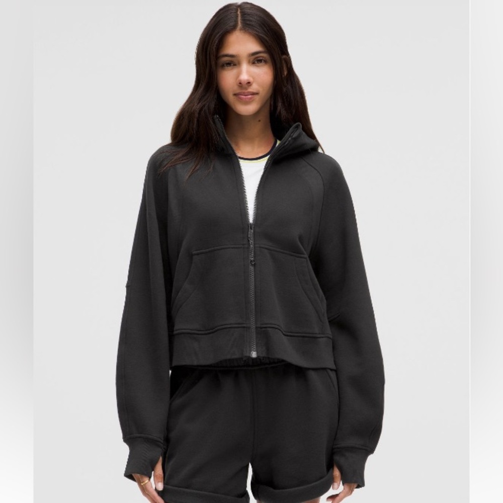 🍋Lululemon Scuba Hoodie- xs/s- Black